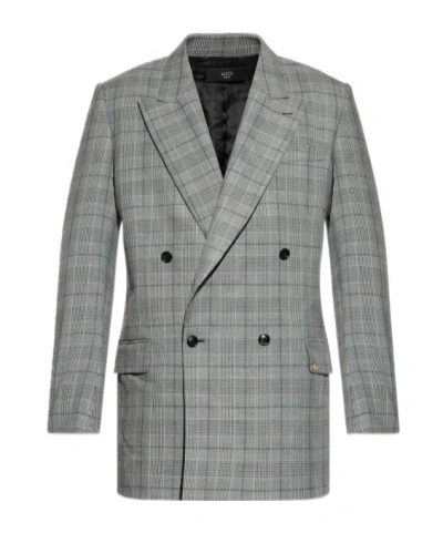 Amiri Long-sleeved Suit Jacket In Multi