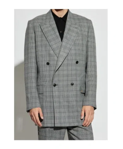 Amiri Long-sleeved Suit Jacket In Multi