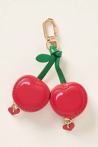 Posh Tech Airtag Icon Bag Charm In Red