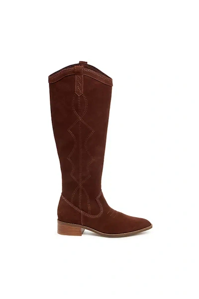 Kelsi Dagger Brooklyn Benson Western Boots In Burgundy