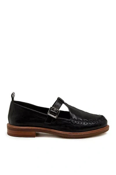 Kelsi Dagger Brooklyn Lou T-strap Mary Jane Loafers In Black