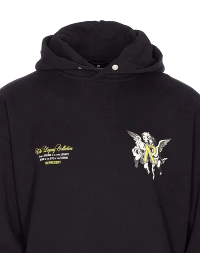 Represent Legacy Cherubs Hoodie In Black