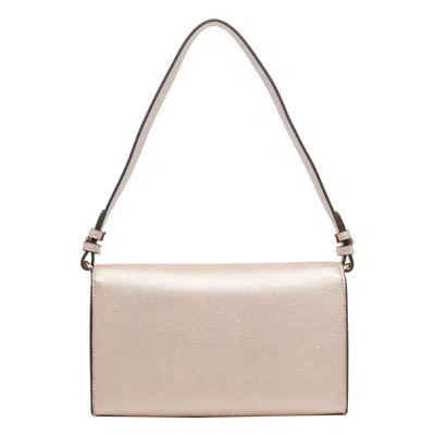 Liu •jo Small Rectangular Crossbody Bag With Adjustable Strap In Neutral