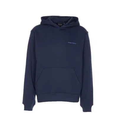 Daily Paper Felpa Candle Label Blue In Blue