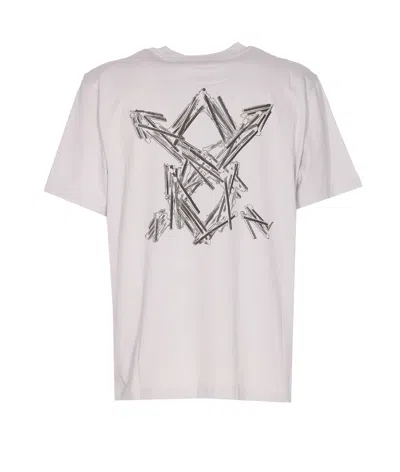 Daily Paper Matchstick Shield T-shirt In White