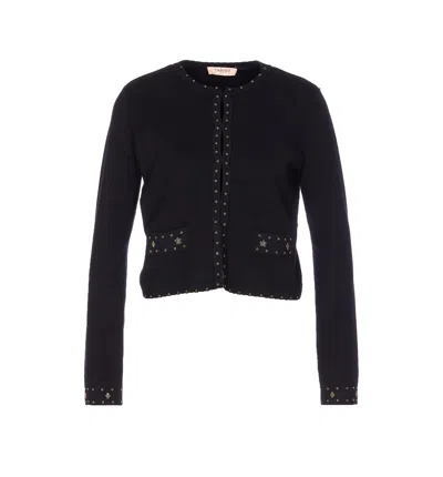 Twinset Twin-set Short Jacket In Black