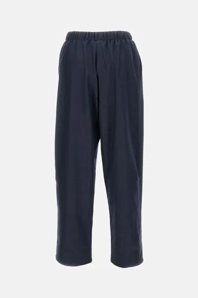 Dušan Dark Blue Carrot Trouser In Blue