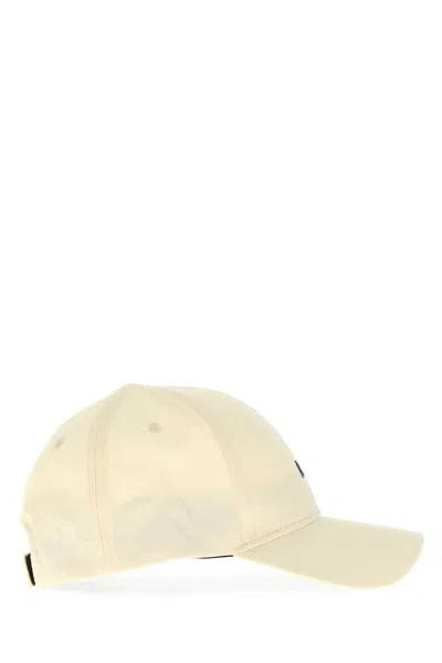 Autry Cream Cotton Baseball Cap In Neutral
