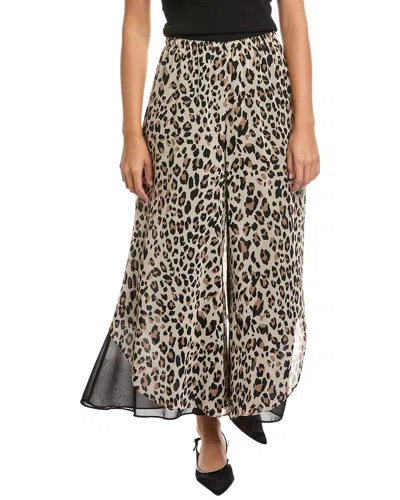 Joseph Ribkoff Print Pant In Brown