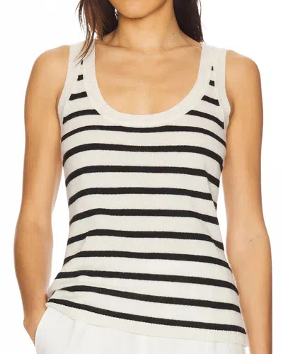 Veronica Beard Birke Cashmere Tank In White