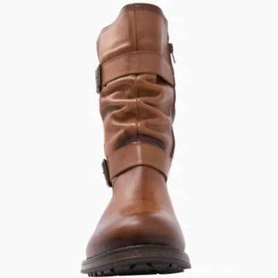 Eric Michael Women's Noelle Boot In Cognac In Green