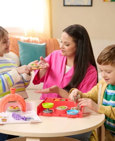 Kinetic Sand Squishpizza Rising Playset In Multi