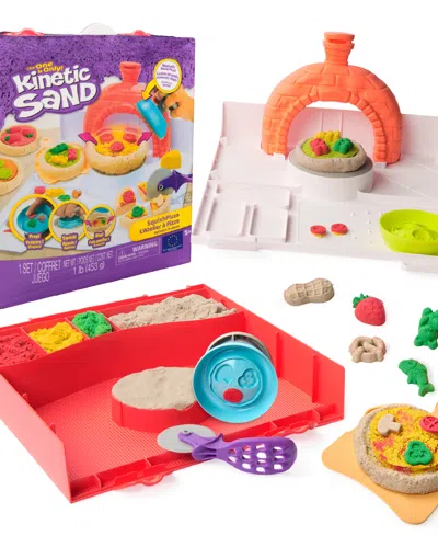 Kinetic Sand Squishpizza Rising Playset In Multi