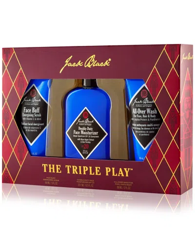 Jack Black 3-pc. The Triple Play Set In Blue