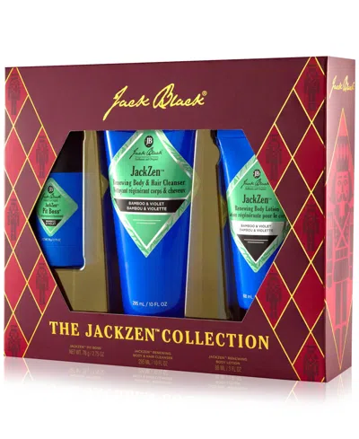 Jack Black 3-pc. The Jackzen Collection Set In Transparent