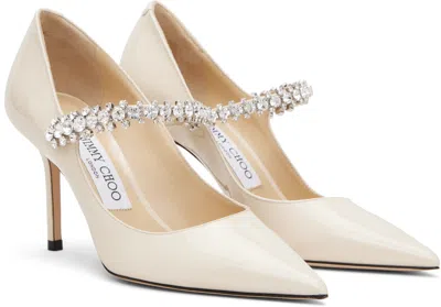 Jimmy Choo Pump "bing 85" In White