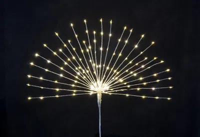 Hivvago Led Starburst Tree Topper 31"h (set Of 2) In Multi