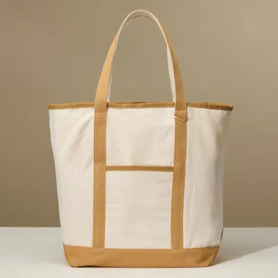Fashnzfab Large Multi Classic Canvas Tote Bag In Gray