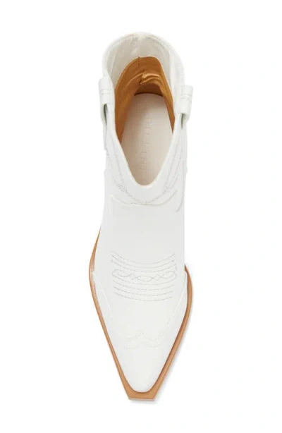 Billini Udel Western Bootie In White