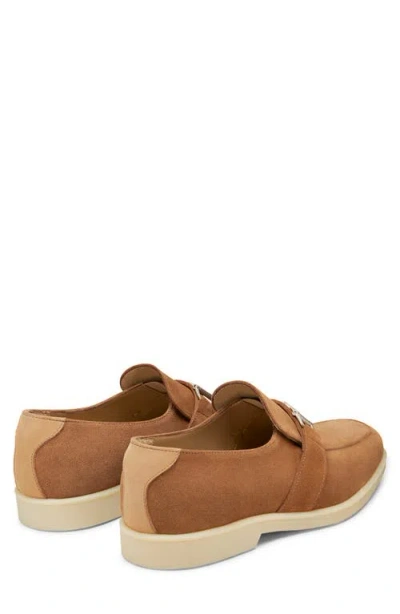 Stuart Weitzman Aurelio Loafer In Brown