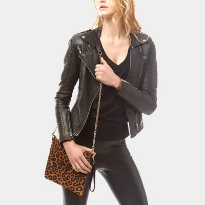 Fashnzfab Animal Print Crossbody Bag / Clutch In Multi
