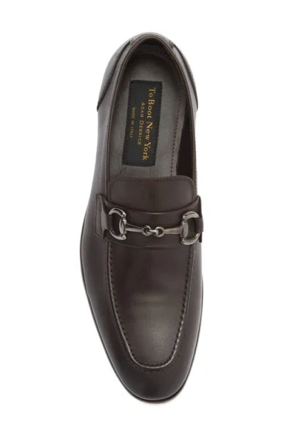 To Boot New York Rowland Bit Loafer In Brown