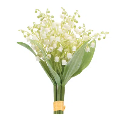 Hivvago Lily Of The Valley Bundle (set Of 4) In Green