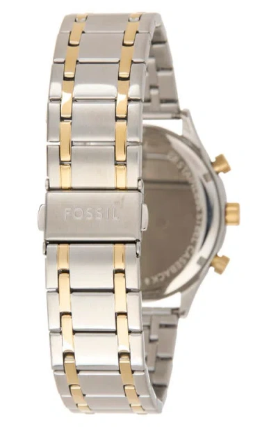 Fossil Fenmore Multifunction Bracelet Watch, 44mm In Metallic