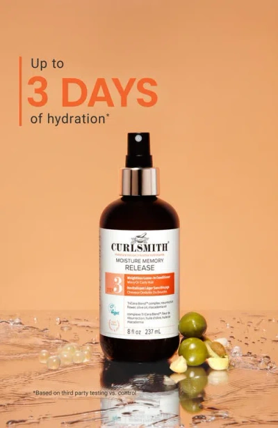 Curlsmith Moisture Memory Release Leave-in Conditioner Spray In Transparent