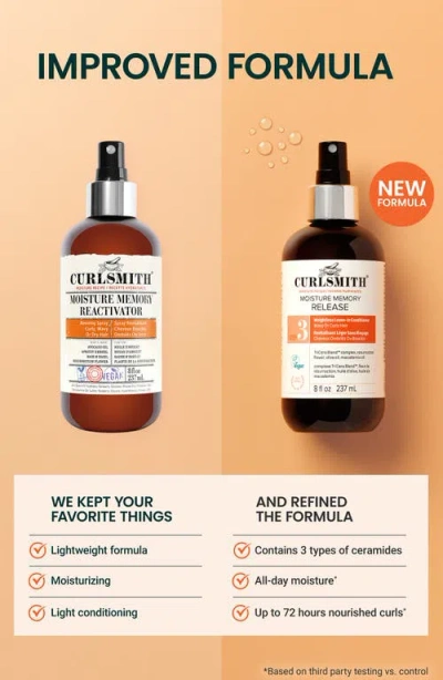 Curlsmith Moisture Memory Release Leave-in Conditioner Spray In Transparent