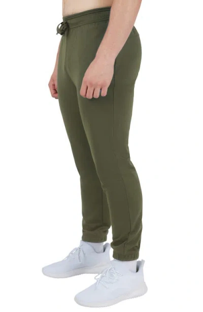 90 Degree By Reflex Sunday Scuba Lounge Joggers In Green