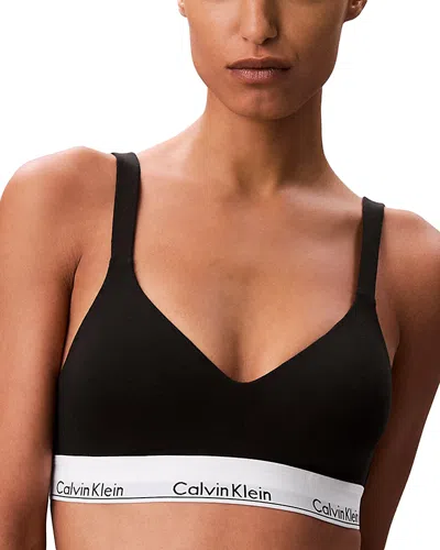 Calvin Klein Brassière Liftante In Black