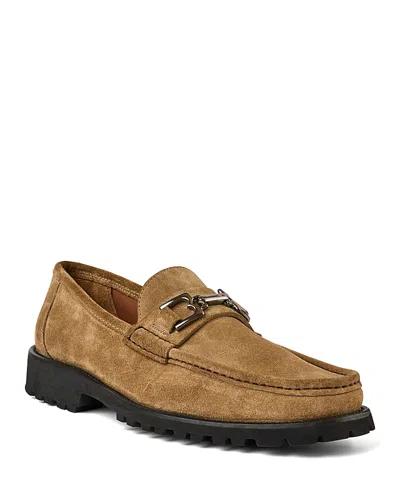 Bruno Magli Rocky Suede Loafers In Brown