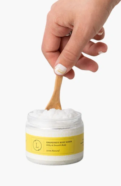 Lizush Grapefruit Body Salt Scrub Moisturizing And Fresh