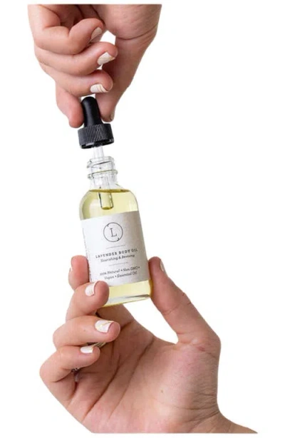 Lizush Natural Body Oil Grapefruit Moisturizing