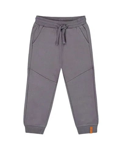 Deux Par Deux Fleece Sweatpants With Pockets In Gray