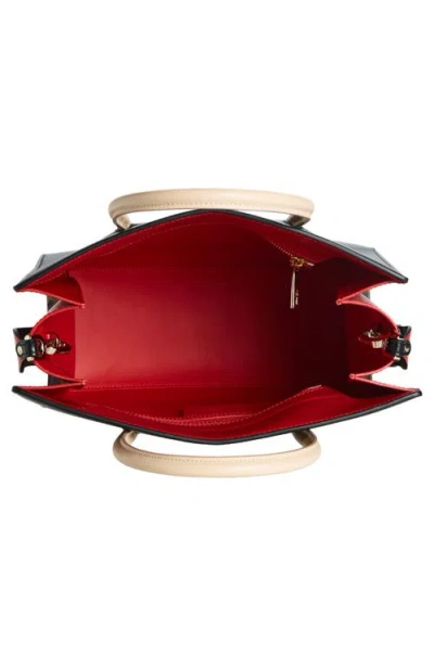 Christian Louboutin Paloma Medium Top-handle Bag In Leather In Multi