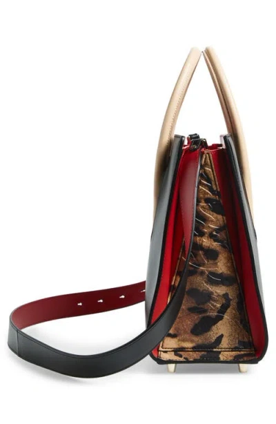 Christian Louboutin Paloma Medium Top-handle Bag In Leather In Multi