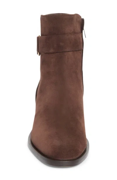 Jimmy Choo Noor 45 Suede Boots In Brown