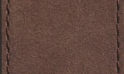 Nordstrom Richard Nubuck Leather Belt In Brown