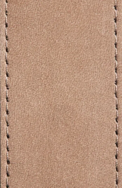 Nordstrom Richard Nubuck Leather Belt In Neutral