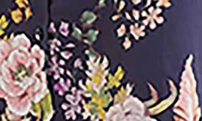 Papinelle Betsy Floral Cotton Sateen Night Shirt In Multi