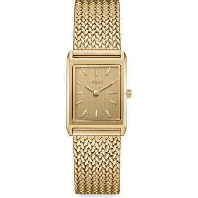 Breda Small Virgil Watch In Gold