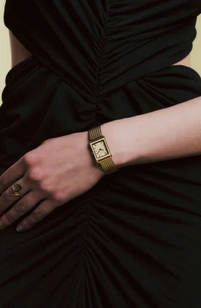Breda Small Virgil Watch In Gold