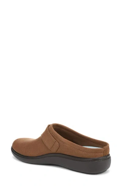 Lifestride Women's Balance Washable Round Toe Clogs In Brown