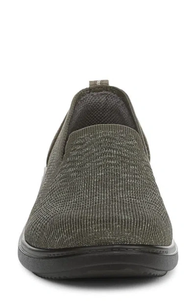 Lifestride Women's Boulevard Washable Round Toe Slip Ons In Green