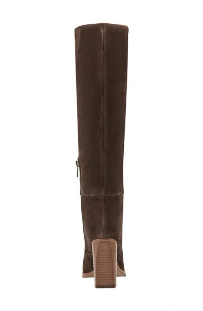 Marc Fisher Ltd Women's Lannie Dress Leather Boot In Brown