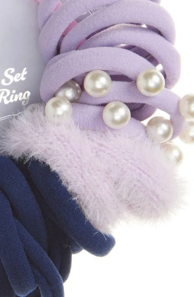 Capelli New York Kids' 35-pack Mixed Ponytail Holders In Multi