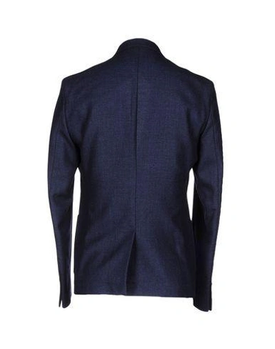 Shop Pierre Balmain Blazer In Dark Blue