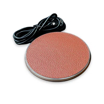Vida Vida Brown Wireless Phone Charging Pad In Multi